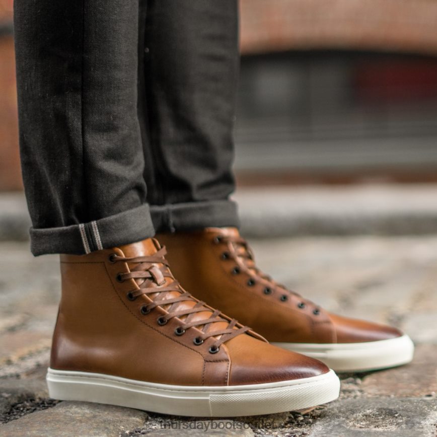 pl Thursday Boots mężczyźni premierowy wysoki top toffi V64N62137 buty