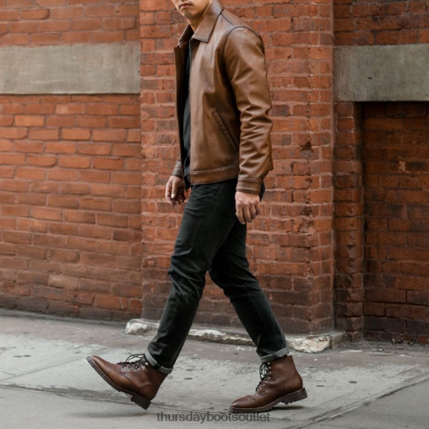 pl Thursday Boots mężczyźni kurtka keanu orzech włoski V64N62150 odzież